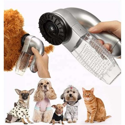 Wholesale Electric Pet Vac Hair Remover Dog Supply Cat Grooming Vacuum Clean Fur Pet Product for Dog